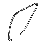 831203F000NF - Body: Weather-strip On Body for Kia: Amanti Image