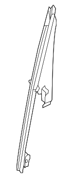 822343KA0C - Body: Sash Channel for Nissan: Pathfinder Image