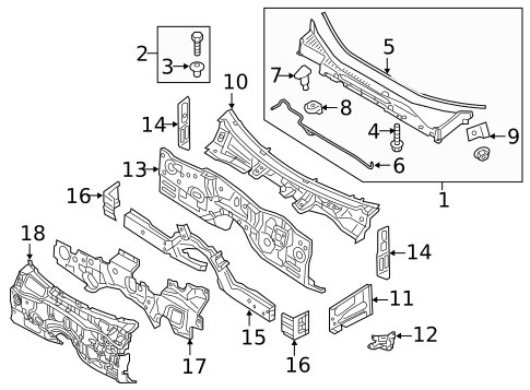 Cowl for 2017 Genesis G80 #0
