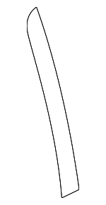 51359141423 - Body: Inner Molding for BMW: 740i, 740Ld xDrive, 740Li, 740Li xDrive, 750i, 750i xDrive, 750Li, 750Li xDrive, 760Li, ActiveHybrid 7 Image