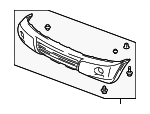 MN133639HB - Body: Bumper Cover for Mitsubishi Image