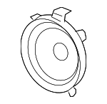 15883023 - Body: Rear Speaker for Buick: Terraza | Chevrolet: Uplander, Venture | Oldsmobile: Silhouette | Pontiac: Montana, Trans Sport | Saturn: Relay Image