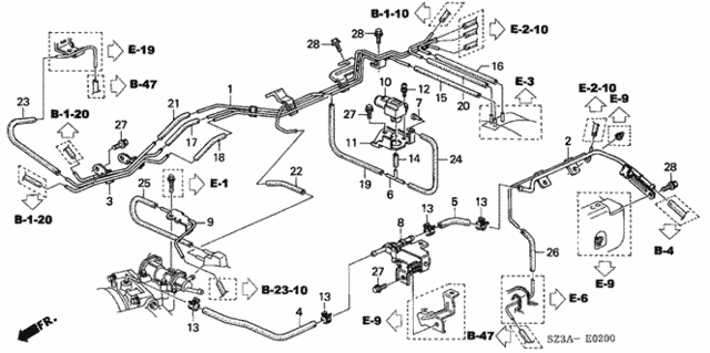 Install Pipe - Tubing for 2004 Acura RL #0