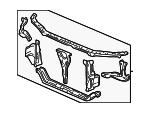 60400S0KA01ZZ - Body: Radiator Support for Acura Image