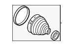 31605A42B46 - Suspension: Outer Boot for BMW Image