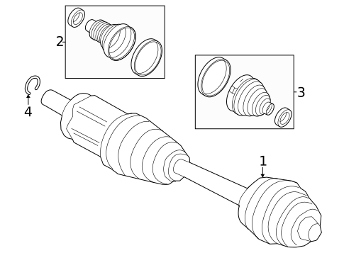CV Boots & Related Components for 2024 BMW i7 #0
