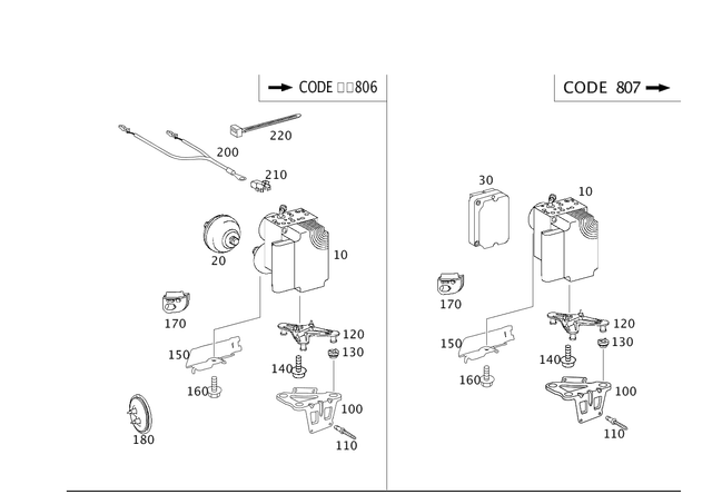 2115458132 - Brakes: Control Unit for Mercedes-Benz: CLS500, CLS55 AMG, CLS550, E320, E500, E55 AMG Image image