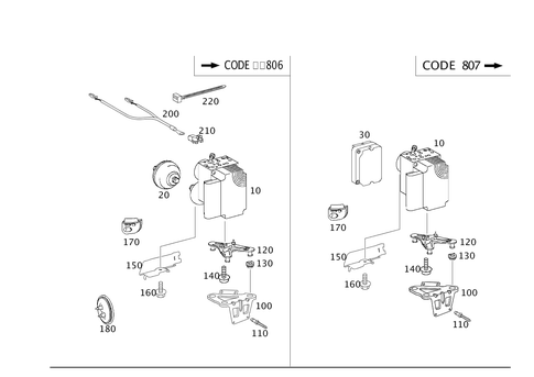 Hydraulic Unit for 1994 Mercedes-Benz E320 #0