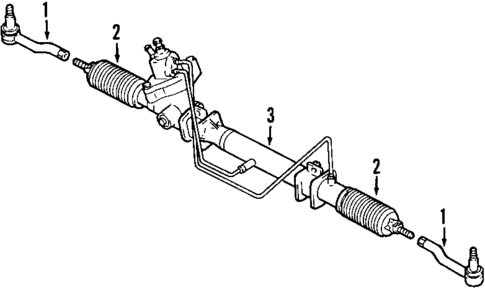 P/S Pump & Hoses for 2003 Suzuki Grand Vitara #0