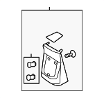 84640GI100PZA - Body: Rear Panel for Hyundai: Ioniq 5 Image