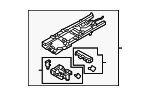 846R5GI100 - Body: Rail for Hyundai Image