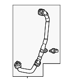 85510847 - HVAC: Coolant Hose for GM Image