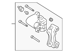 44001CD00D - : Caliper for Nissan: 350Z Image