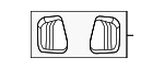 83A951523FXHA - Steering: Paddle Switch for Audi Image