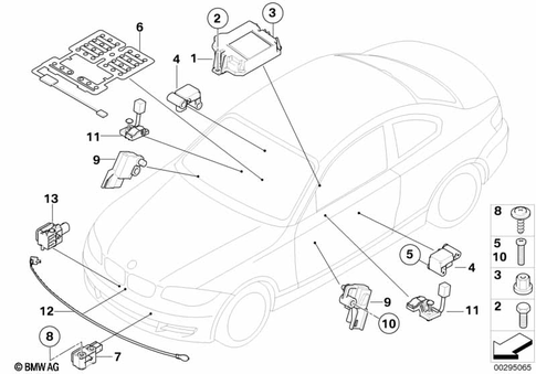 Electric Parts Airbag for 2013 BMW X1 28iX #0