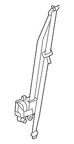 7000F958XA - : Lap &amp; Shoulder Belt for Mitsubishi: Outlander Sport Image