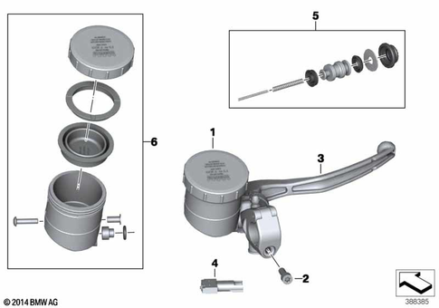 Control Assembly for 2007 BMW-Motorrad HP2 Sport #1