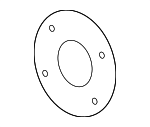 26457FN000 - Body: Brake Assembly Plate for Subaru Image