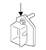 41117402665 - Body: Bumper Bracket for Mini Image