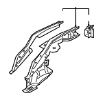 41007402401 - Body: Rear Rail for Mini Image