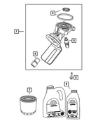 68322363AA - : Oil Filter Adapter for Mopar Image