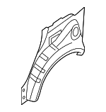 76712JA030 - Body: Outer Wheelhouse for Nissan Image