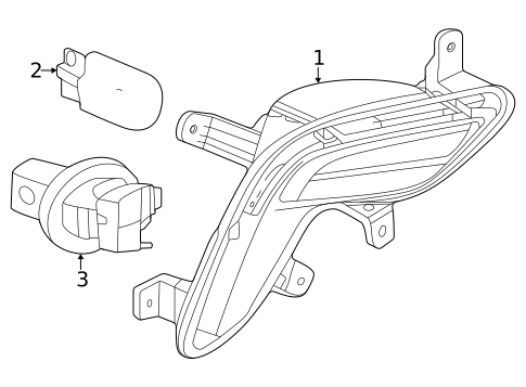 Signal Lamps for 2025 Buick Envista #0