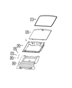68600057AE - Interior Trim: Cargo Area Frame for Mopar Image