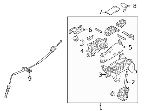 Center Console for 2020 Hyundai Elantra #2
