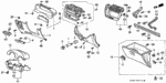 77251S1GA01ZA - : Panel Assembly, Center *NH1L* (Ngv) (Black) for Honda Image