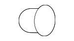 9054109125 - Body: Lift Gate Cushion for Toyota Image