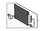 884A006020 - HVAC: Condenser for Toyota: Avalon, Camry, RAV4 Image