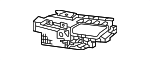 4K0807329A - Body: Bumper Cover Reinforcement for Audi Image