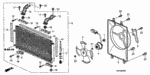 38619RDJA00 - Body/Air Conditioning: PROTECTOR, FAN MOTOR for Honda Image