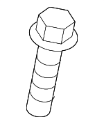 1125106166B - Steering: Heat Shield Bolt for Kia Image