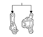 5161443AA - Body: Upper Hinge for Chrysler: 300 | Dodge: Charger, Magnum Image