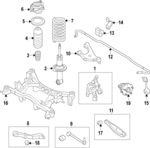 20380CC010 - Suspension: Coil Spring for Subaru: BRZ Image