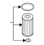 57115561M - : Oil Filter for Volkswagen Image