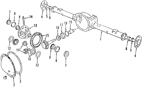 Differential for 1999 Dodge Durango #1