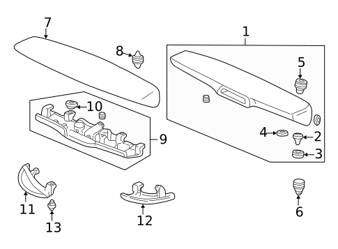 Spoiler for 1997 Honda Civic #0