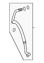 887040E490 - : Suction Hose for Lexus: TX350 Image