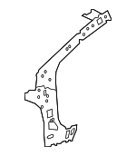 6102302280 - Body: Inner Panel for Toyota: Corolla Image