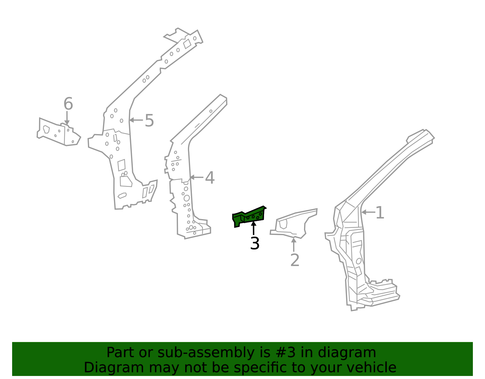 2014-2019 Toyota Corolla Cowl Side 53707-02020 | MotorMotor