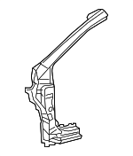 6113102310 - Body: Hinge Pillar for Toyota: Corolla Image