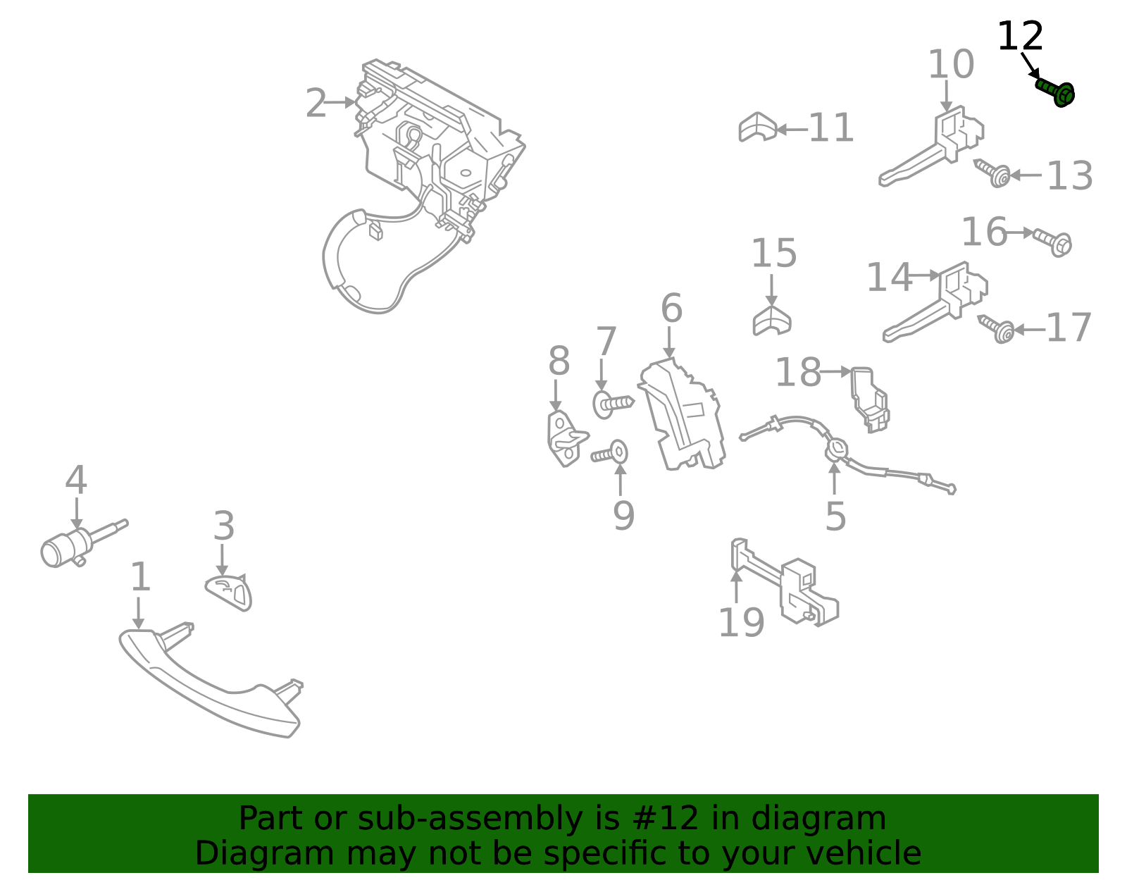 Upper Hinge Mount Bolt - Porsche (N-909-305-03)