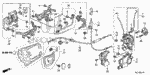 90103S7S003 - Body/Air Conditioning: SCREW, FLAT (6X18.5) for Honda Image