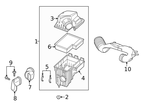 Air Intake for 2022 Ford Transit-350 HD #1
