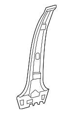 613070T010 - Body: Inner Center Pillar for Toyota Image