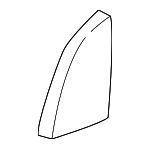 16372056707E33 - Body: Corner Cover for Mercedes-Benz Image
