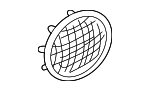 16372701887D42 - Body: Speaker Grille for Mercedes-Benz Image